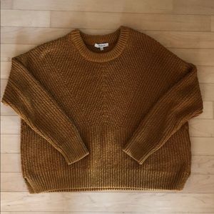 Cozy Madewell Mustard Yellow Sweater